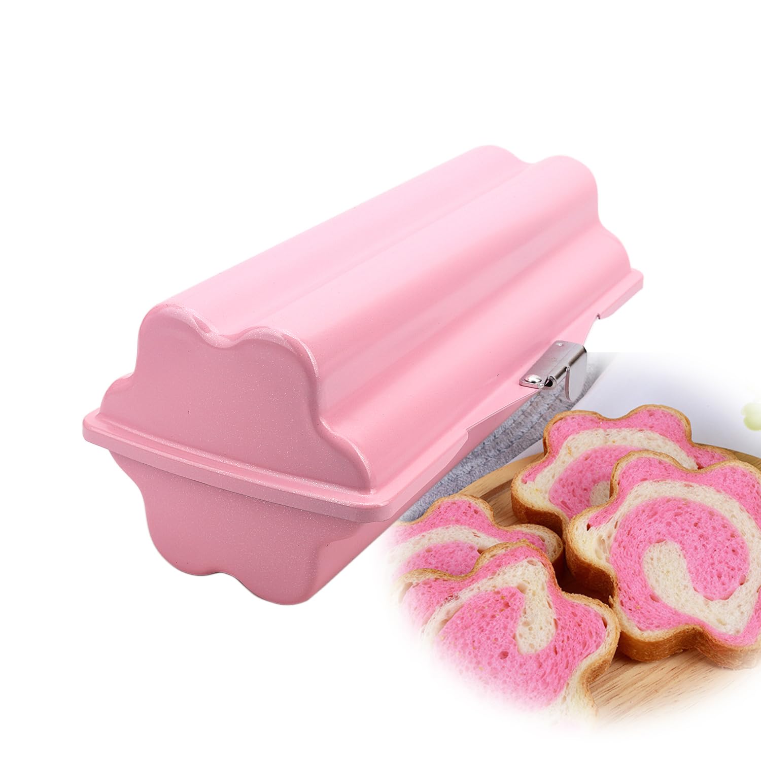 Amazon | LoBake ラウンドハートフラワーシェイプオープンシャット