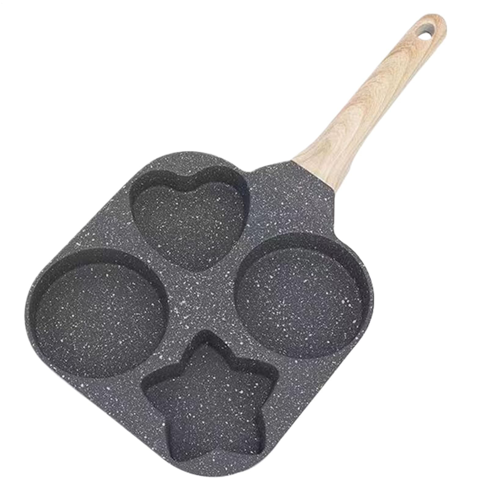 4-Cup Egg Frying Pan Nonstick 4 Cups Pancake Pan Breakfast Frying Pans For Cooking Eggs Egg Fryings Pans