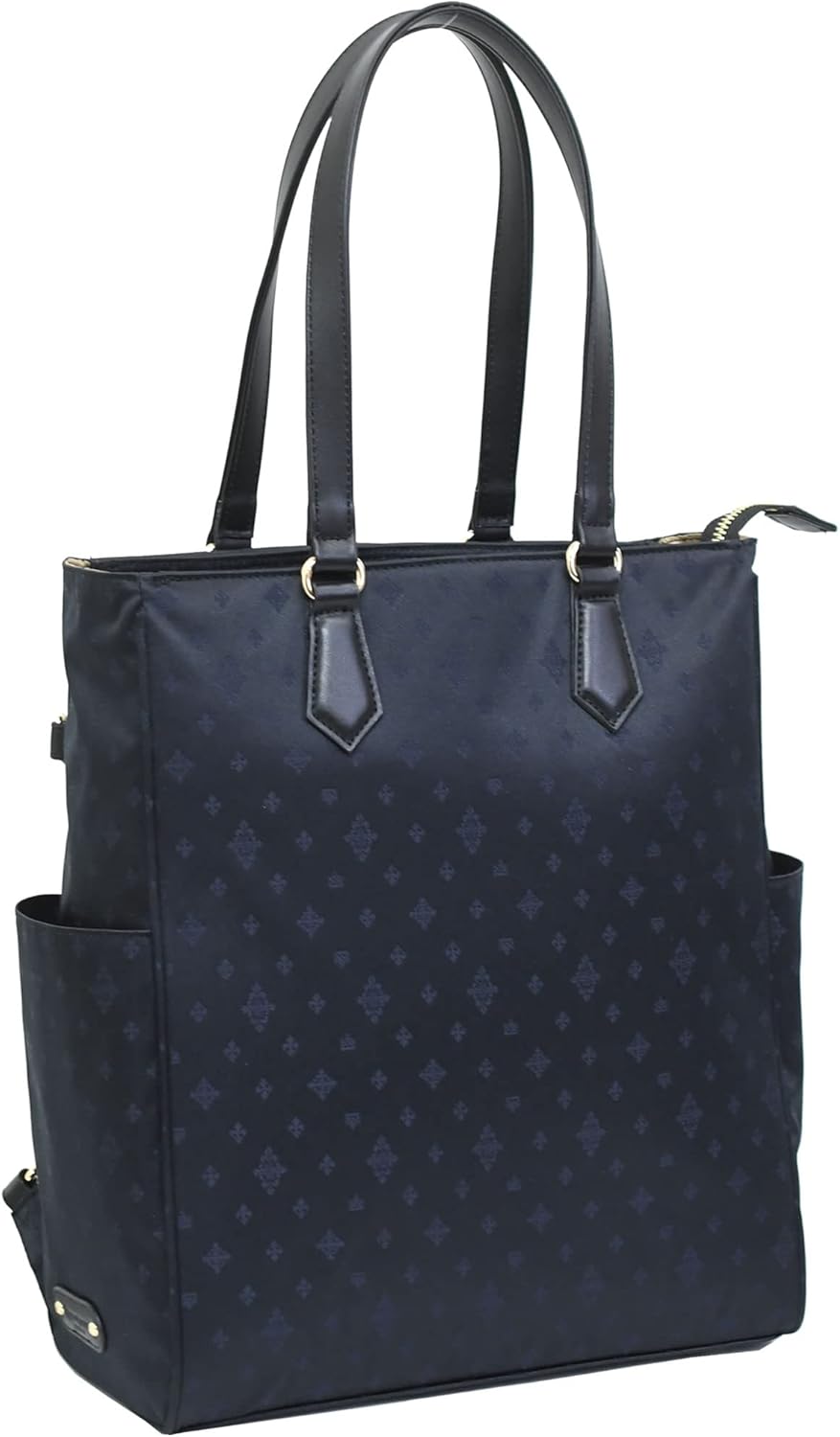 [目々澤鞄] トートリュック レディース 軽量 ビジネスバッグ 肩掛け 縦型 通勤 A4 ノートPC 13インチ おしゃれ 大人 2way リュック トートバッグ 手提げ 底鋲 55100