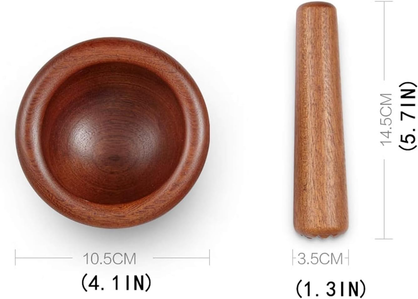 Crusher,Mortar and Pestle Mortar and Pestle Set, Old Fashioned Grinding Mortar for Mixing, Medicines, Pastes, Pestos and Porcelain Mortar and Pestle Grinding