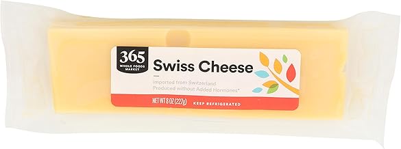 365 By Whole Foods Market, Swiss Cheese Bar, 8 Ounce