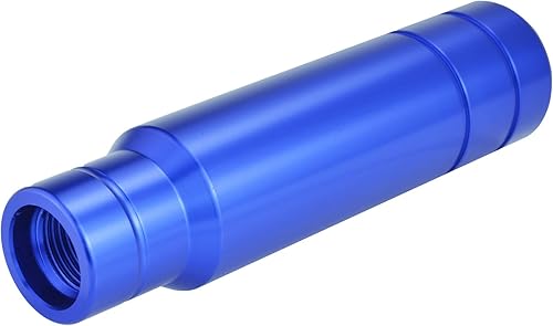 Miniatura 51 de Abfer Pomo de palanca de cambios pesado de metal, palanca de cambios de aleación de aluminio de 5 pulgadas, mango de palanca de cambios que se