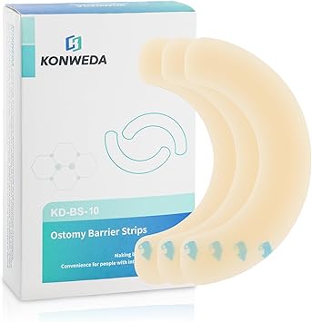 Konweda ostomy barrier strips | elastic barrier strips …