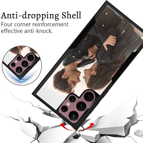 Miniatura 4 de Funda protectora personalizada con foto para Samsung Galaxy S22 Ultra 5G, con imagen, texto, logotipo, probada en caídas de grado militar,