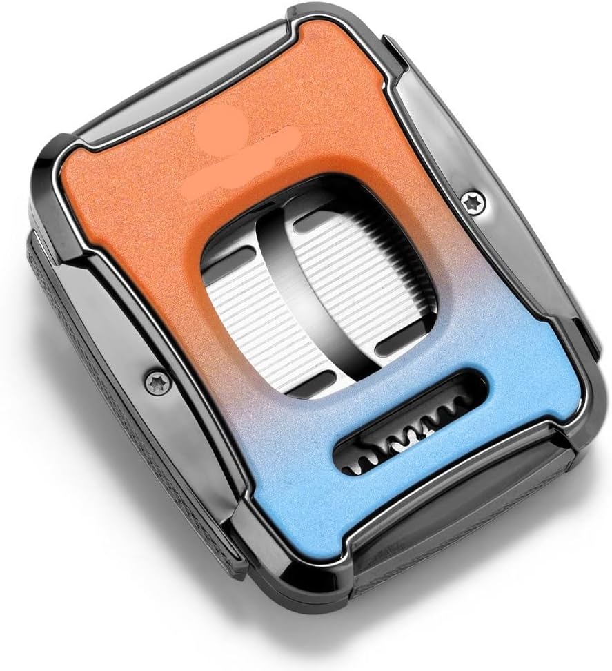 Cigar Cutter Flexible Stainless Steel Scissors Portable Multifunctional Colors Slicer Metal Accessories(A)