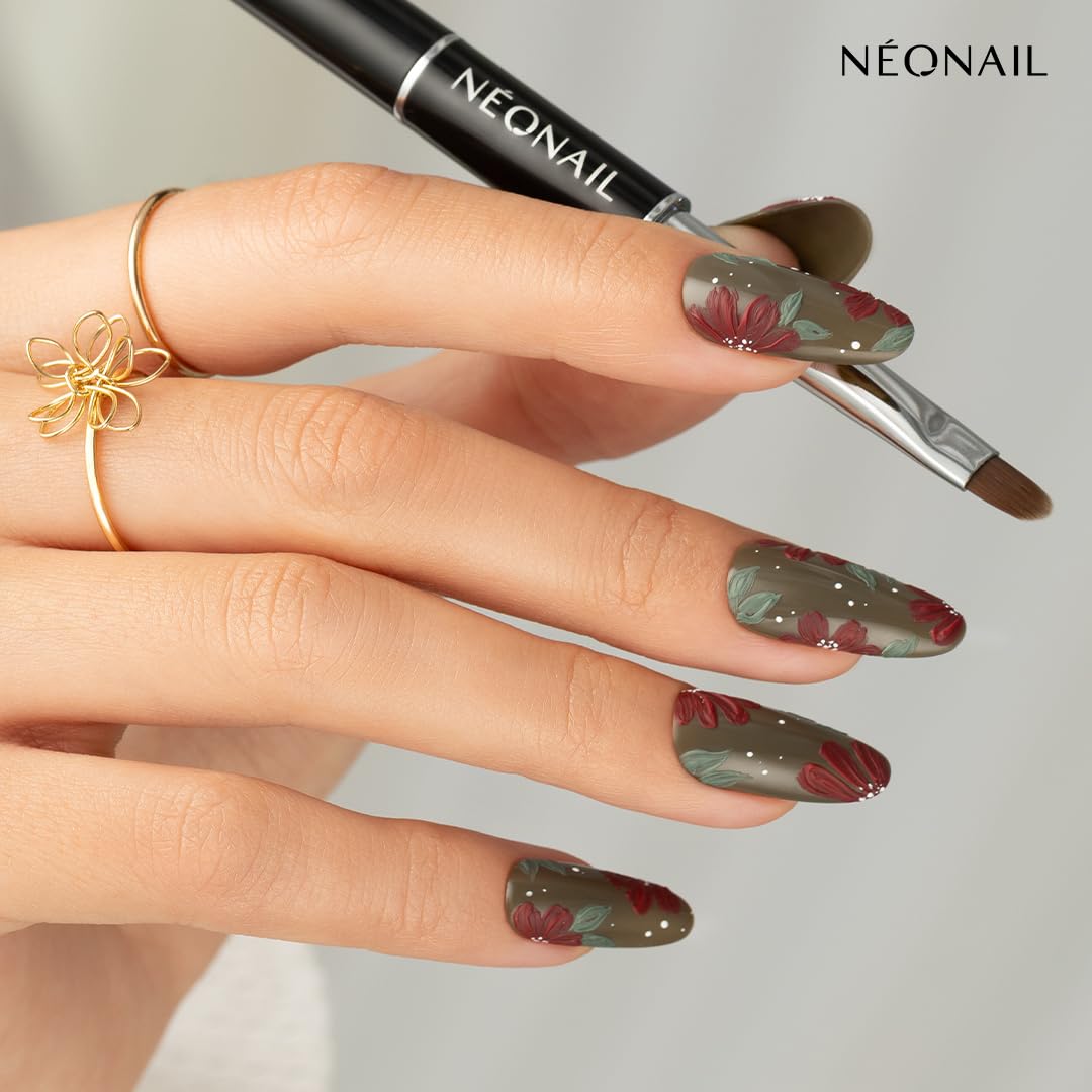 NÉONAIL Oil Paint Gel Effect - Painted Passion - Czerwony - Żel do Zdobień 3D - Manicure z Efektem 3D - 5g