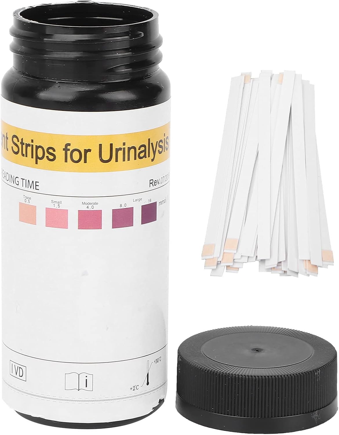Ketone Test Strips for Urinalysis Tests 50 Strips Accurate Home