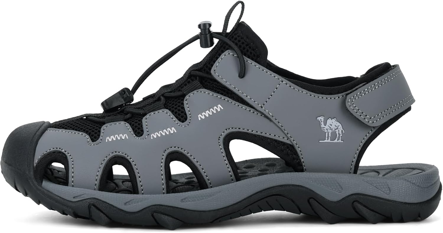 CAMEL CROWN Hiking Sandals for Women Waterproof Sport Sandals with Arch Support, Lightweight Comfort Outdoor Walking Shoes for Trekking Travel