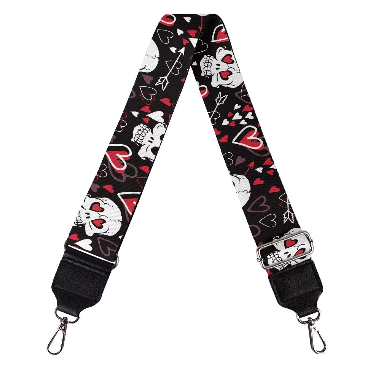 Xoenoiee Print Purse Strap Replacement Crossbody for Women Men Adjustable Wide Strap for Purses Shoulder Canvas Bag
