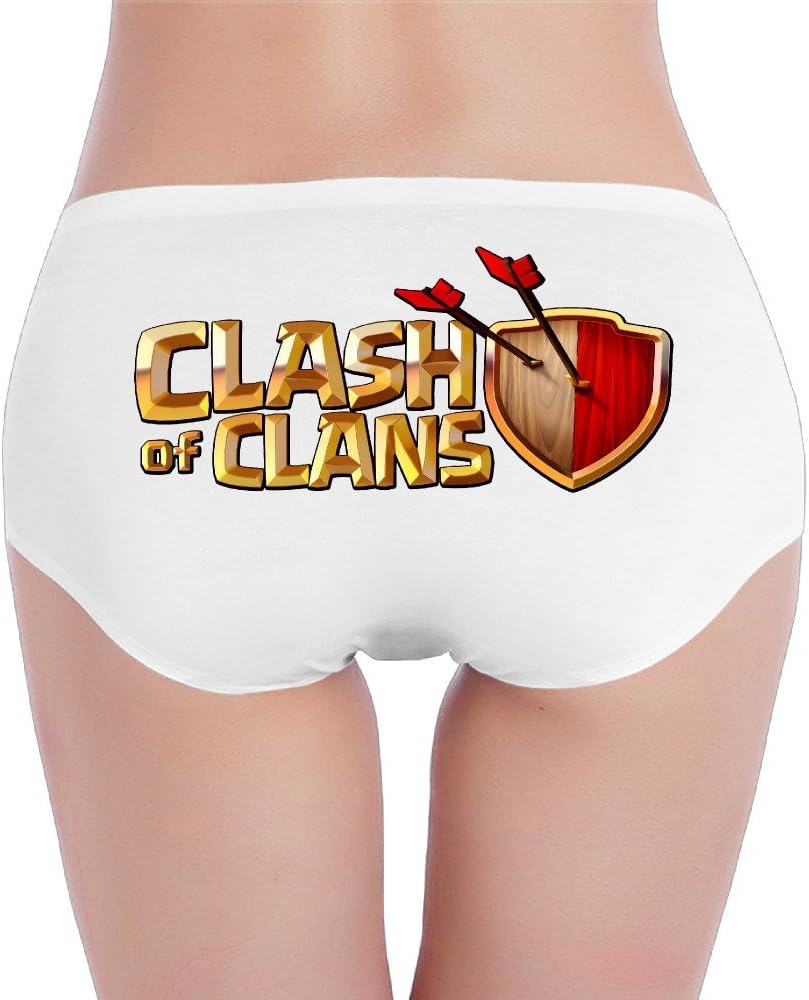 Woman's Clash Of Clans Logo Low Rise Hipster Panties