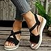 Dkieuyu Orthopedic Wedge Sandals for Women 2025 Summer Dressy Trendy Platform Casual Walking Arch Support Espadrilles Wedges