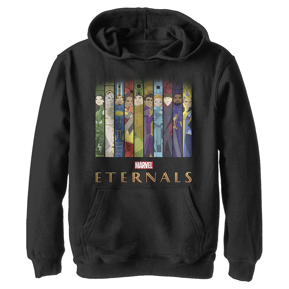 T-shirt Marvel Vertical Boxups pour garçon en coton confortable