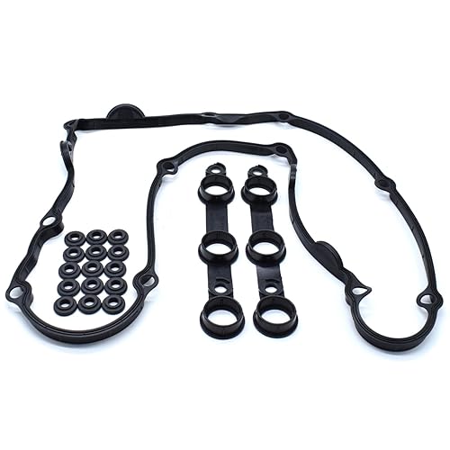 Miniatura 5 de 11129070990 para BMW 325Ci 325i 2.5 Junta de tapa de válvula BMW 330Ci 330i 330xi 525i 530i X5 Z3 E36 E39 E46 E53 M54 Junta de cubierta del motor