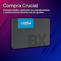 Vista 6 de Crucial BX500 2TB 3D NAND SATA SSD interno de 2.5 pulgadas, hasta 540MB/s - CT2000BX500SSD1, unidad de estado sólido