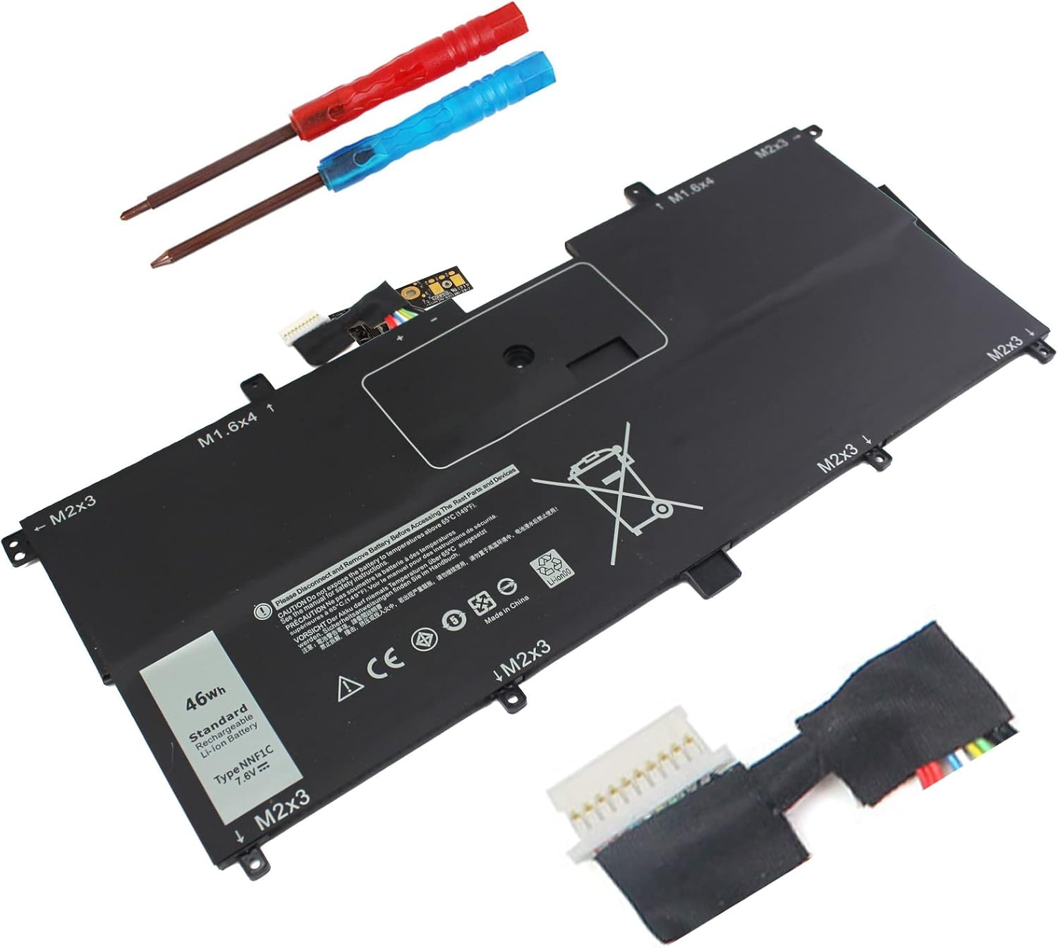 NNF1C HMPFH Laptop Battery for Dell XPS 13 9365 2-in-1