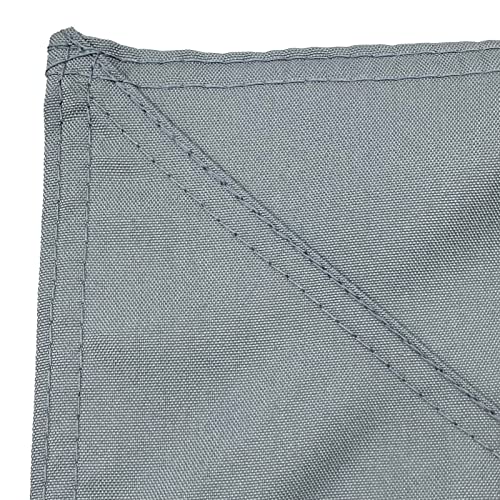 Gazebo Canopy Replacement Covers 3x3m Grey 160GSM Outdoor Garden Gazebo Waterproof Canopy 2-Tier Roof Cover Patio Replacement Tent Top Garden (TOP ONLY) - Image 4