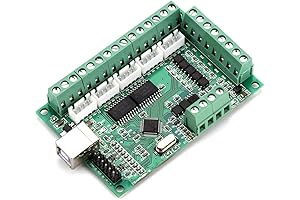 USB CNC Controller Interface Card Driver Module, 12-24V  for Laptops Tablets