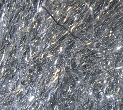 Hareline Fly Tying Ripple Ice Fiber #344 Silver
