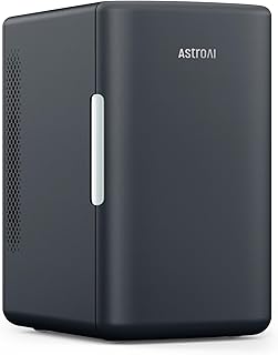 AstroAI Mini frigorífico portátil, mini frigorífico com volume de 6 litros, pequenos frigoríficos, mini frigorífico para...