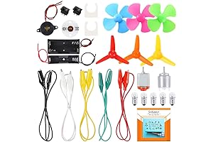 Sntieecr Electric Circuit Motor Kit: Educational STEM Science Experiment Montessori Toy