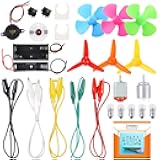 Sntieecr Electric Circuit Motor Kit, Science Experiment Educational Montessori Learning Kits Set for Kids DIY STEM Engineering Project, for Kids