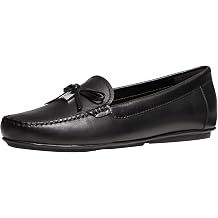 Michael Kors Womens Juliette Moc, Black, 7.5