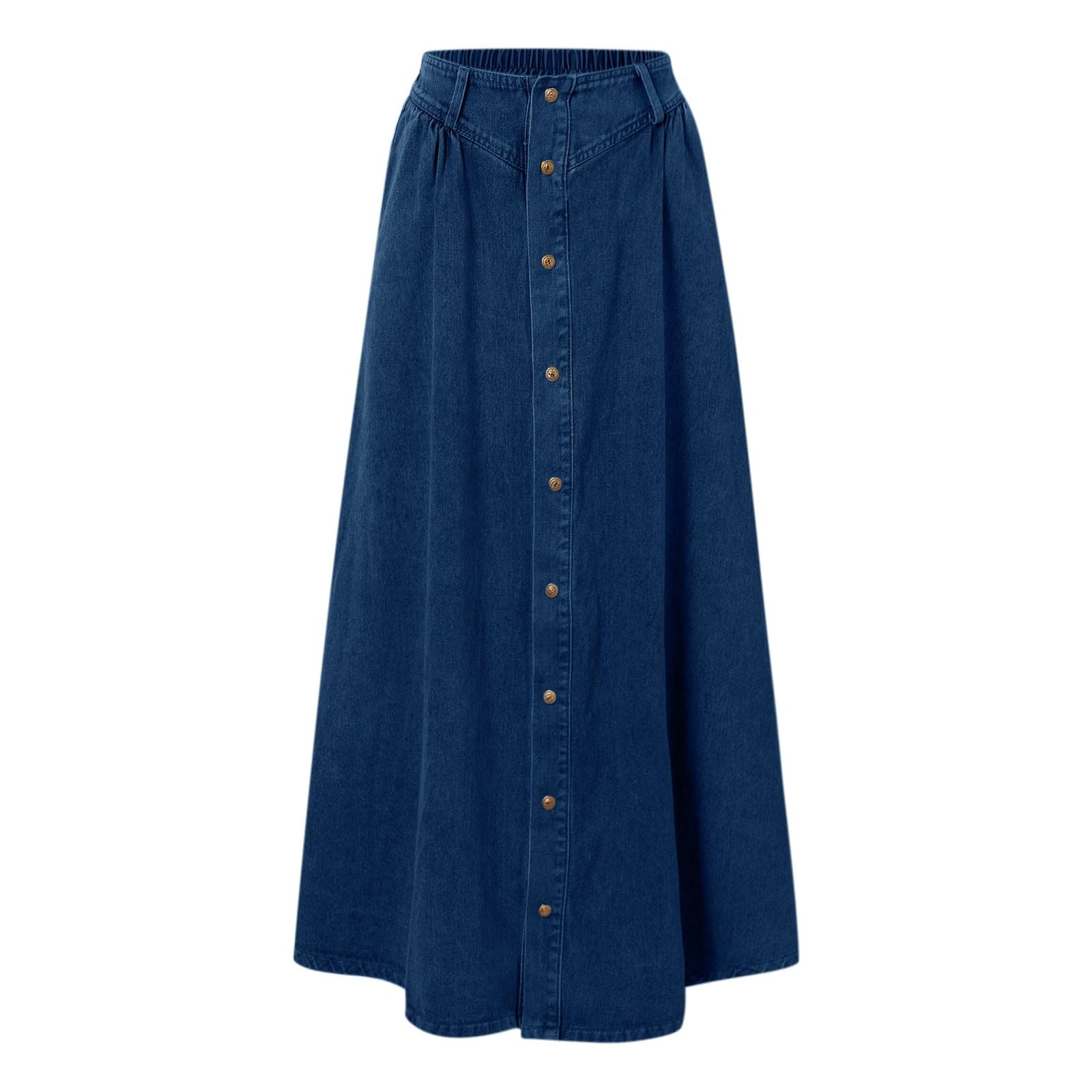 Categoria di prodotto: gonna a mezza gonna | Titolo del prodotto: nuova gonna di jeans sottile in linea ad A per la primavera da donna