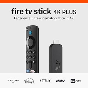 Amazon Fire TV Stick 4K Plus: Streaming fluido e Dolby Vision