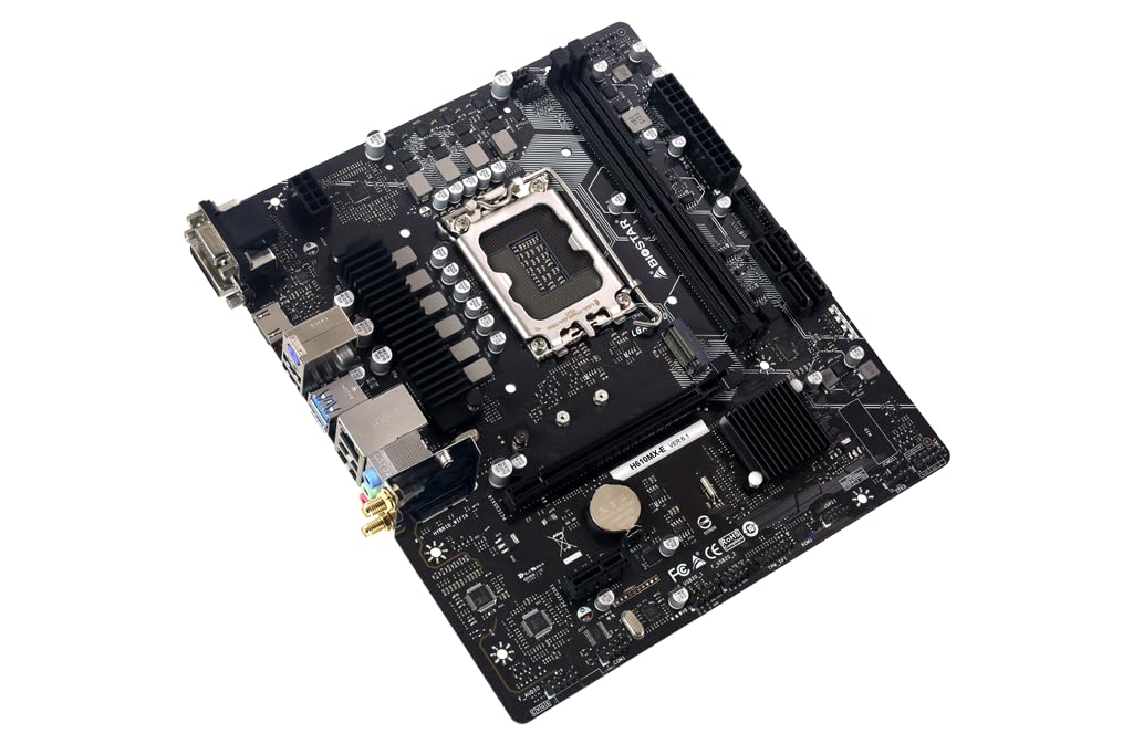 Biostar Carte Mère H610MX-E (Intel LGA 1700) Micro ATX : Amazon
