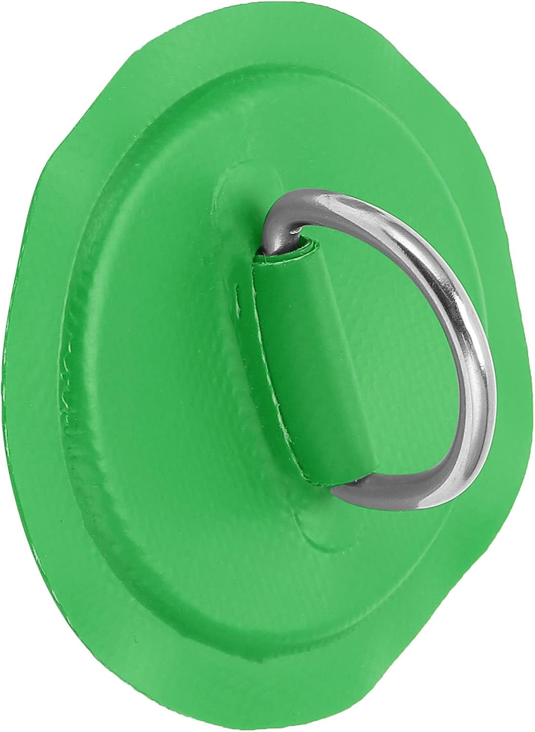 Kayak D Ring Patch, PVC D Ring Pad Patch Inflatable Boat Raft Dinghy Canoe Surfboard Kayak Tie Down Fitting(Green) Rowing
