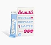 Seoulli Korean Instant Latte – Premium 3-in-1 Coffee Sticks with Arabica Beans, Real Milk-Based Creamer & Organic Brown Sugar – Smooth Medium Roast – 80mg Caffeine in each packet, Café-Style Instant Coffee Packets, 10 Packet