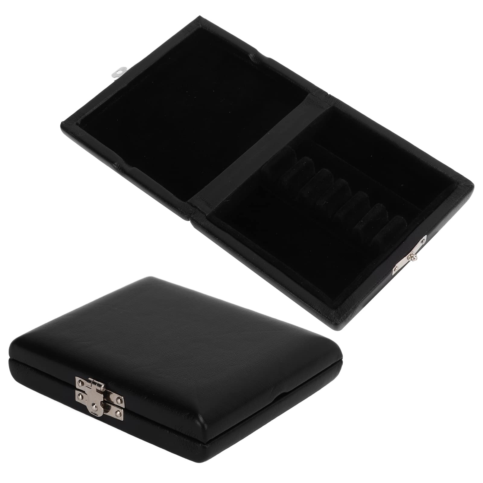 Oboe Reed Case PU Leather Reed Case Holder Storage Box per 6 Ance Accessori per Strumenti Musicali Oboe