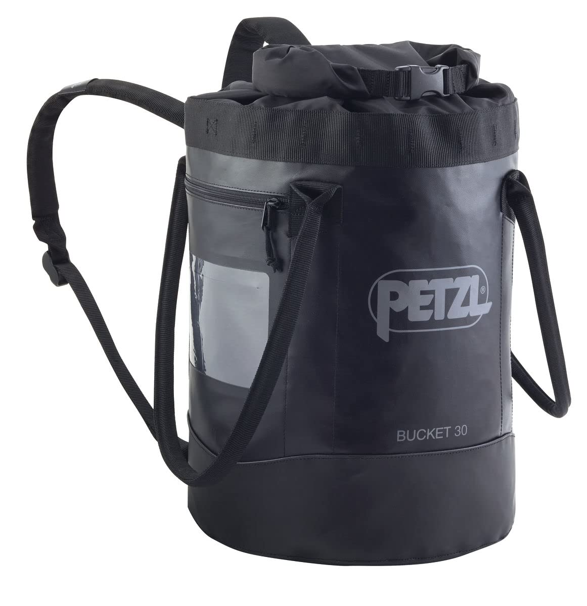 Petzl Bucket 30 Sac De Support Auto-Supportant Noir 30 Liters