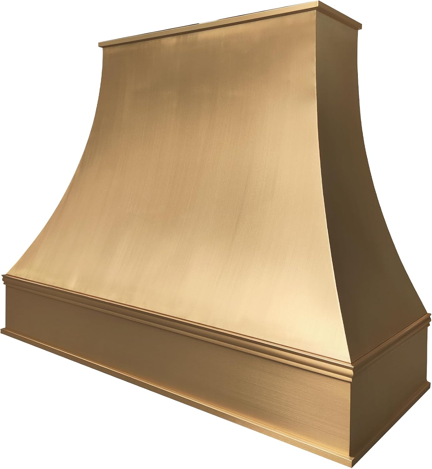 CT Copper Tailor Brass Range Hood Island Mount 48'' W,48'' H,BSRH7C2