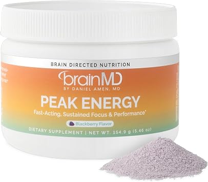 BrainMD Peak Energy ATP Supplement, 30 Servings