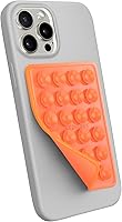 Vista 9 de Soporte de teléfono StickyGrippy con ventosa, accesorio adhesivo de silicona para teléfono para iPhone y Android, juguete antiestrés de espejo