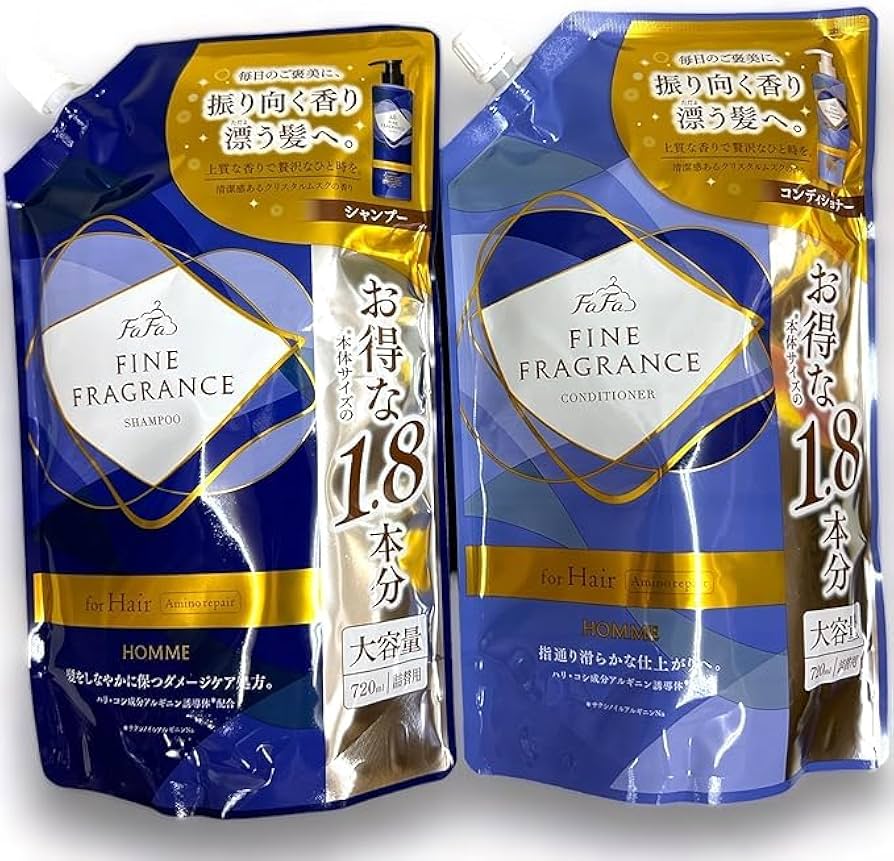 Amazon | ファーファ ファインフレグランス オム シャンプー