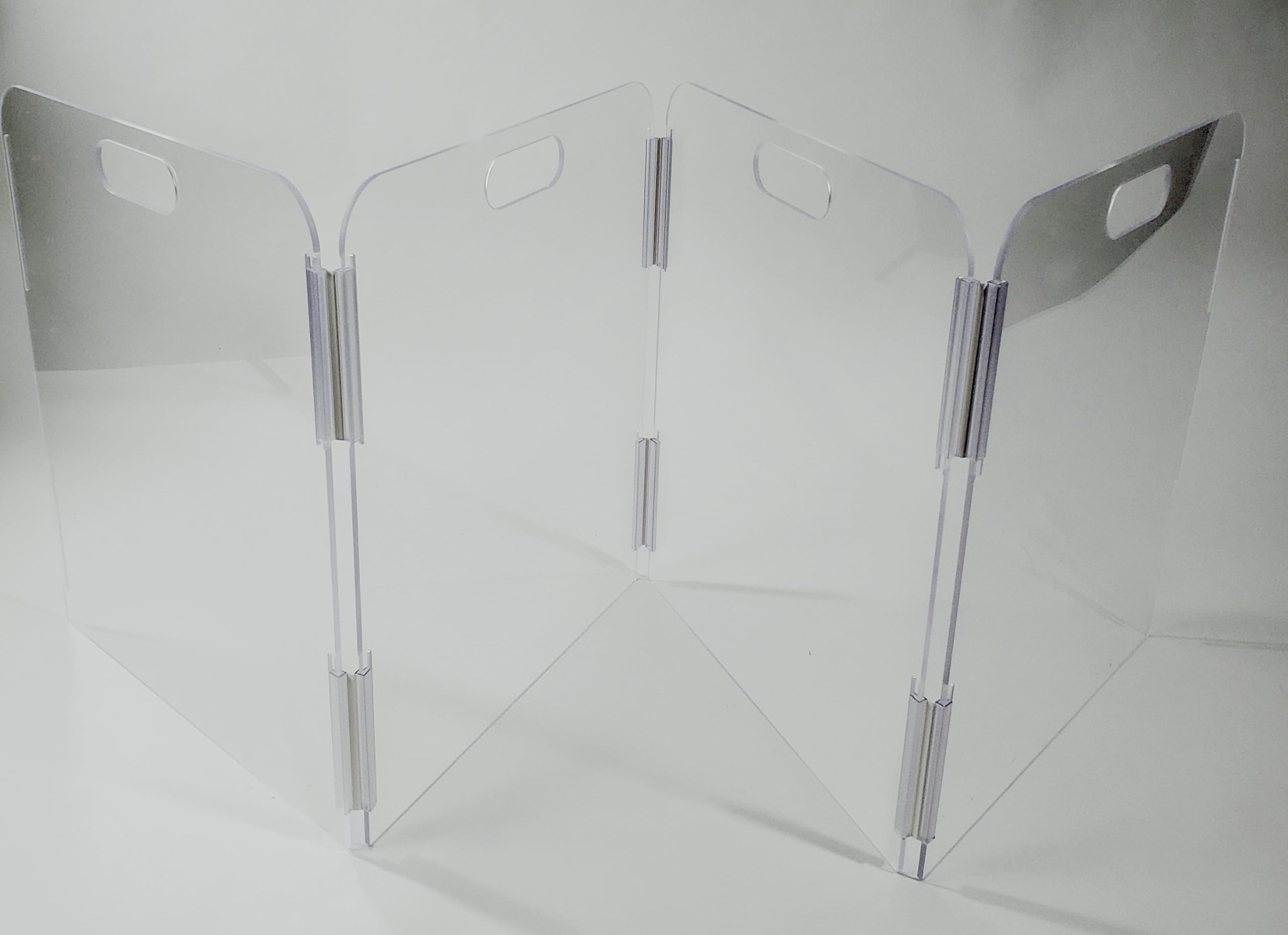 Pet Barrier (4-Panel) | Free-Standing Pet Gate | Foldable | Protect Your Indoor Living Spaces, Decorations, and Important Items from Pets | Made in