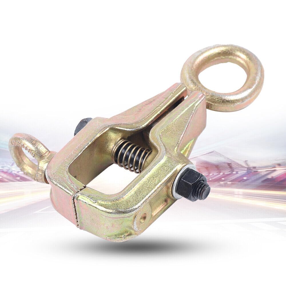 Pince de traction auto-serrante, pince de carrosserie supérieure et droite de 5 tonnes, poignées de cadre auto-serrantes à 2 voies pour réparation de carrosserie de voiture