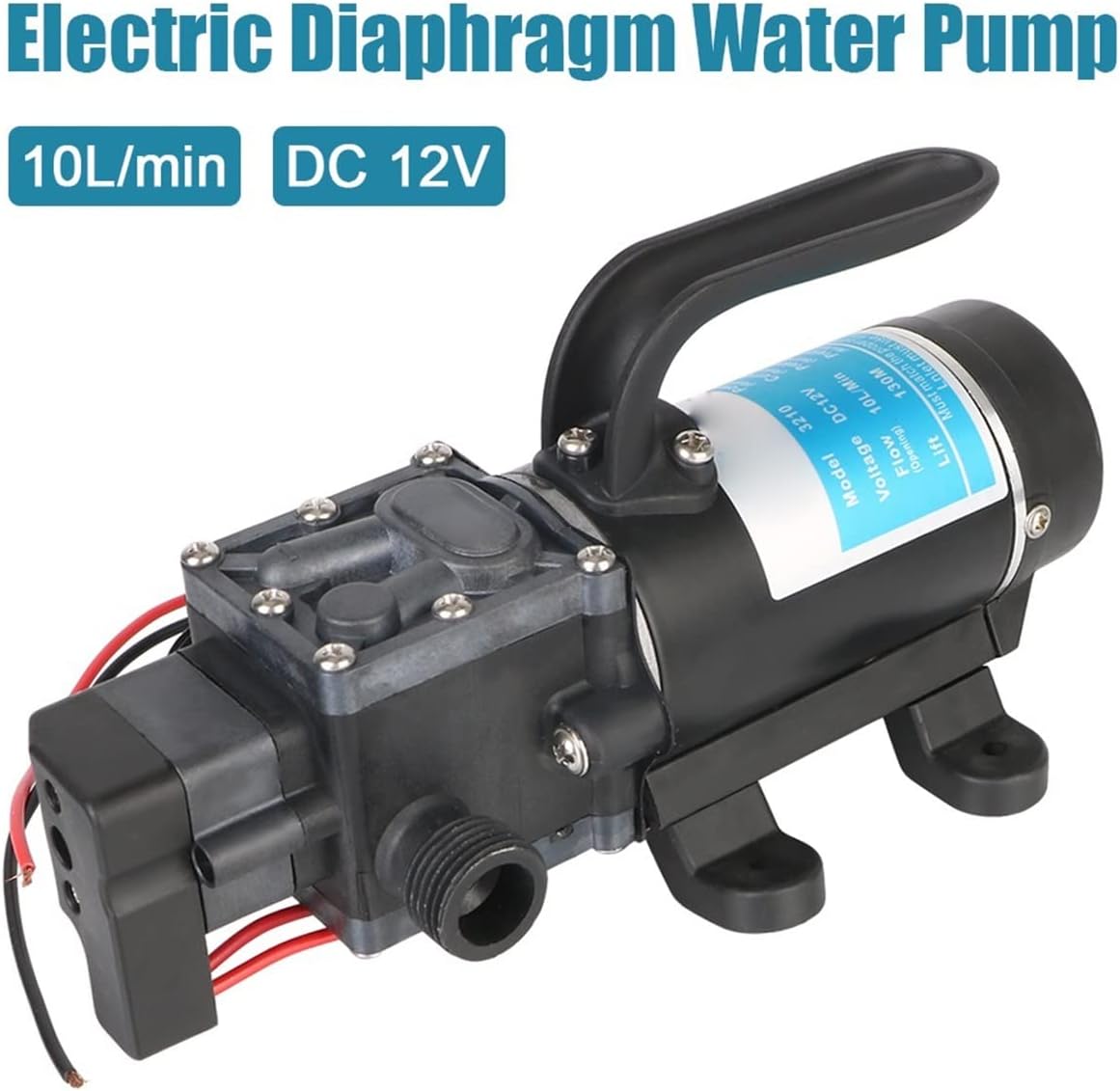 Water Pumps, Parts & Accessories DC 12V 120W10L/min Water Spray Micro High Pressure Car Wash Diaphragm Self-priming Pump Electric Water Pump