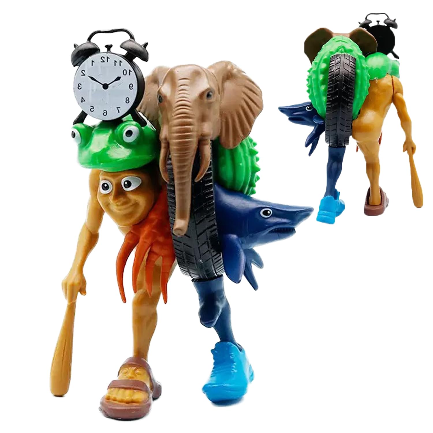 Amazon.co.jp: [1個]イタリアン ブレインロット フィギュア 高さ18cm