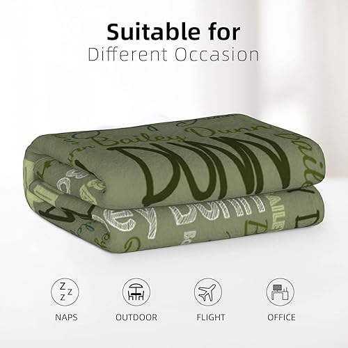 Miniatura 86 de Dr.TOUGH Mantas personalizadas para niños y adultos, manta personalizada con nombre para niños, manta con monograma con nombres personalizados