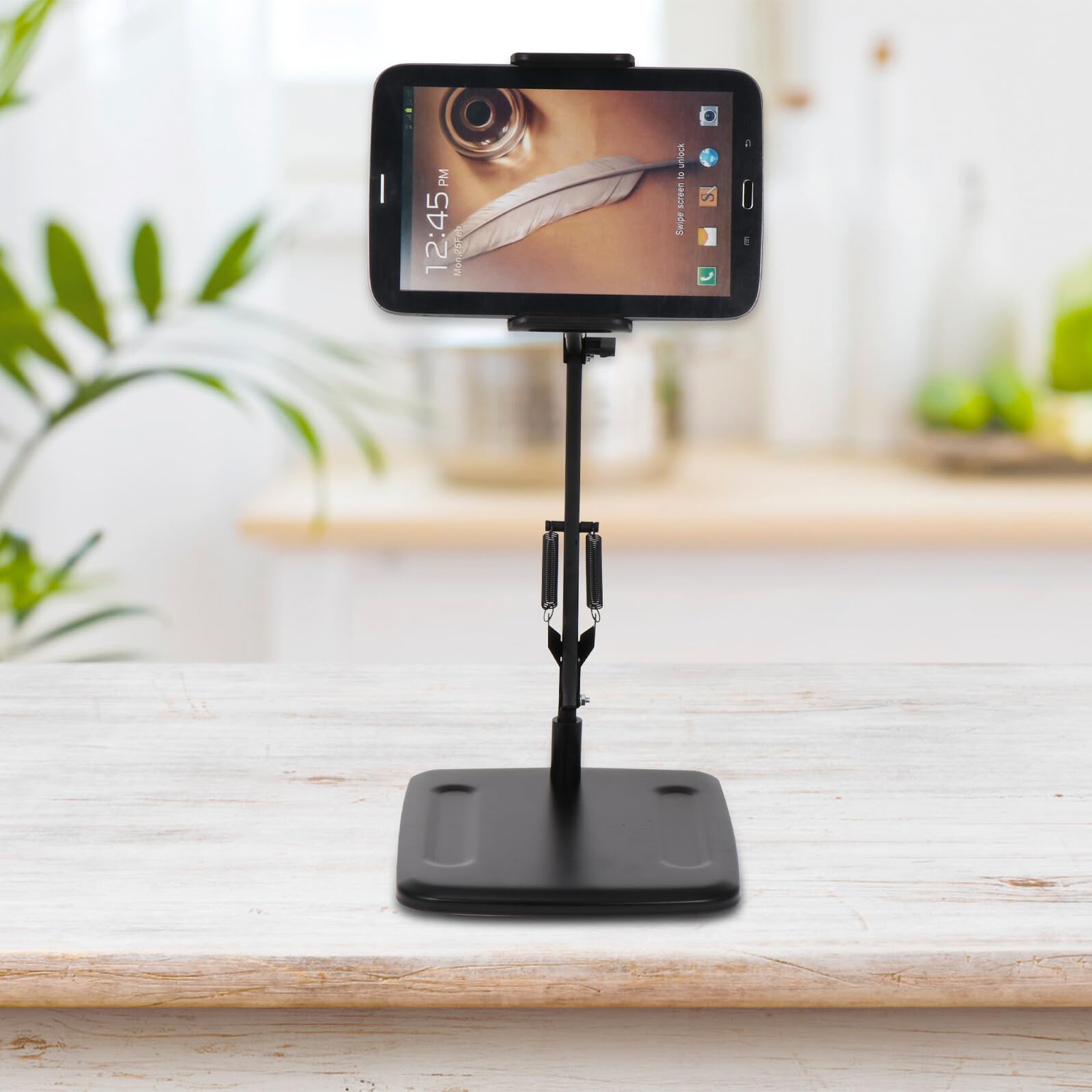 Handy und Tablet Ständer Metall Klappbar Verstellbarer Live Streaming Halter für Videokonferenzen und Fotografie