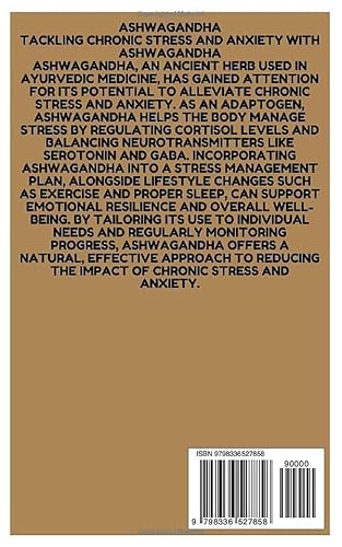 Ashwagandha: Tackling Chronic Stress and Anxiety with Ashwagandha