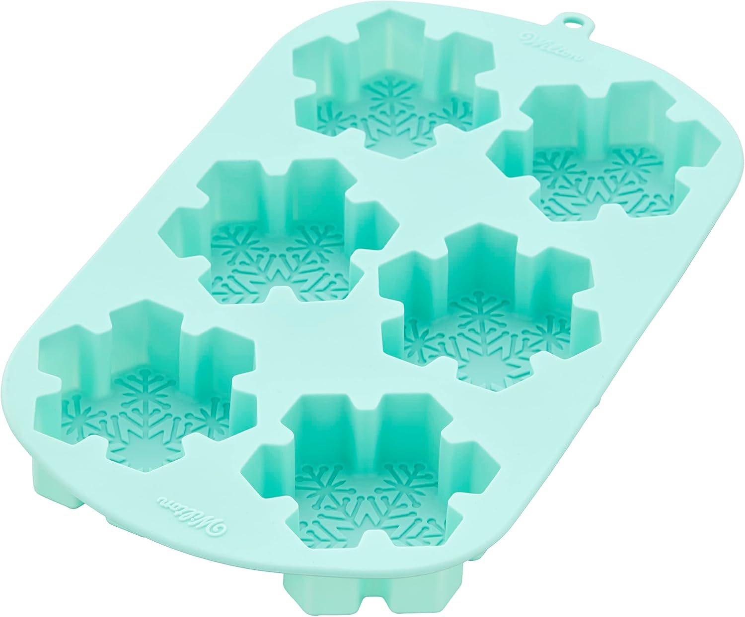 Wilton Winter Snowflake Silicone Baking and Candy Mold, 6-Cavity : Home & Kitchen
