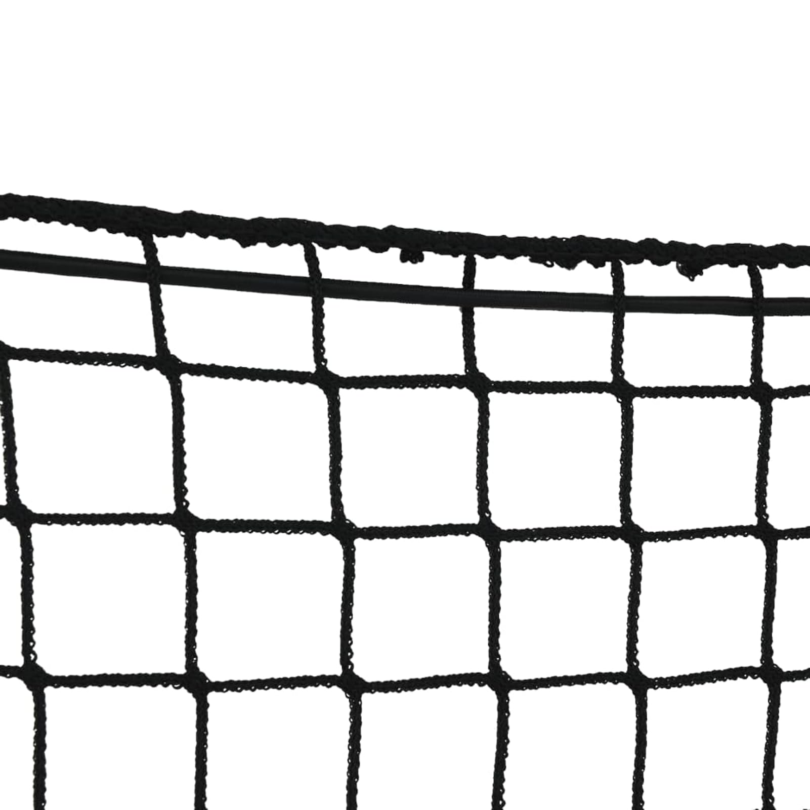 Anhängernetz für Ladungssicherung - Schwarz, Polypropylen, 7x3,5m, UV-beständig, für Anhänger, LKW, Geländewagen Model4012293