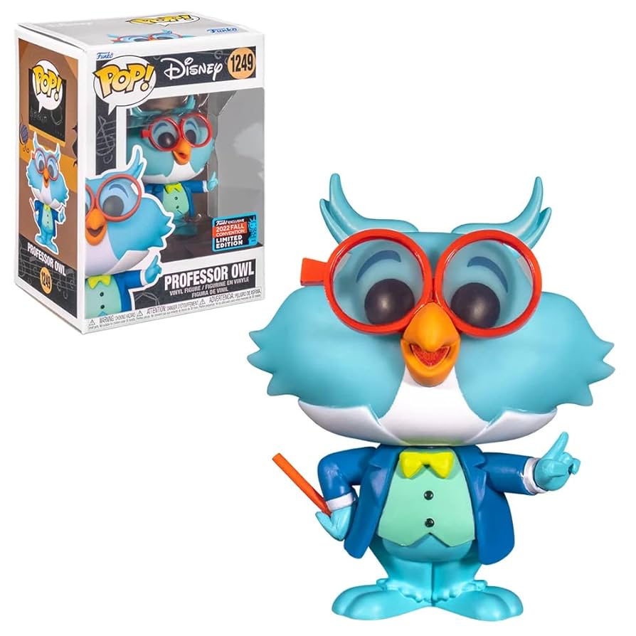 funko pop アウルハウス セット　プロテクター付き Amazon.com: Funko POP! Disney - Professor Owl (2022 Toy