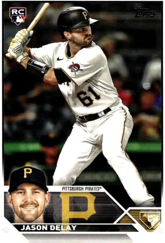2023 Topps Update Series #US220 Jason Delay NM+-MT+ RC Rookie Pittsburgh Pirates Baseball