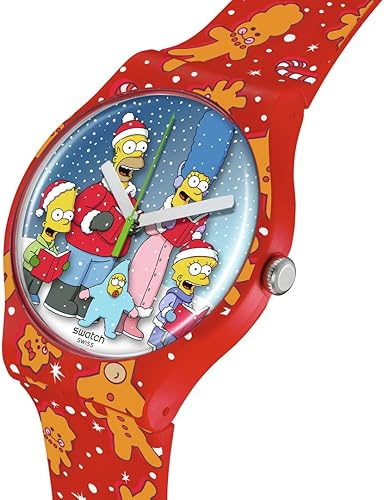 Miniatura 3 de Swatch Maravilloso país de las maravillas de, Rojo -, Los Simpson