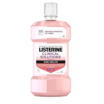 Listerine Clinical Solutions Gum Health Mouthwash, 16.9 fl. oz/500 mL